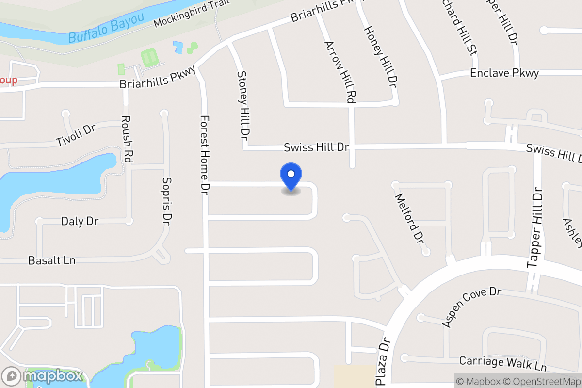Map of 14115 Langbourne Dr, Houston