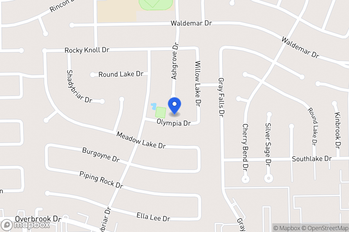 Map of 12118 Olympia Dr, Houston