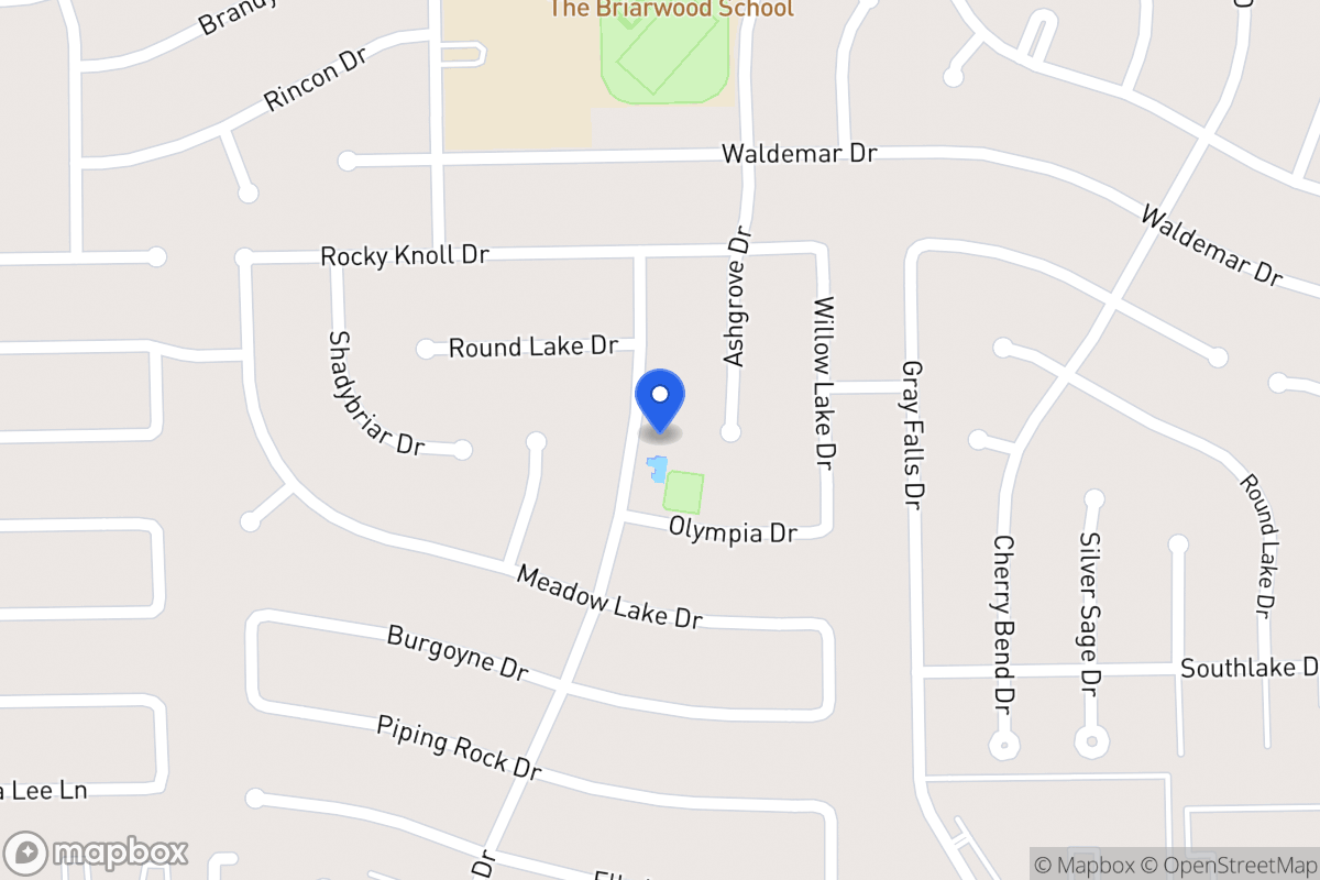 Map of 2115 Shadowbriar Dr, Houston