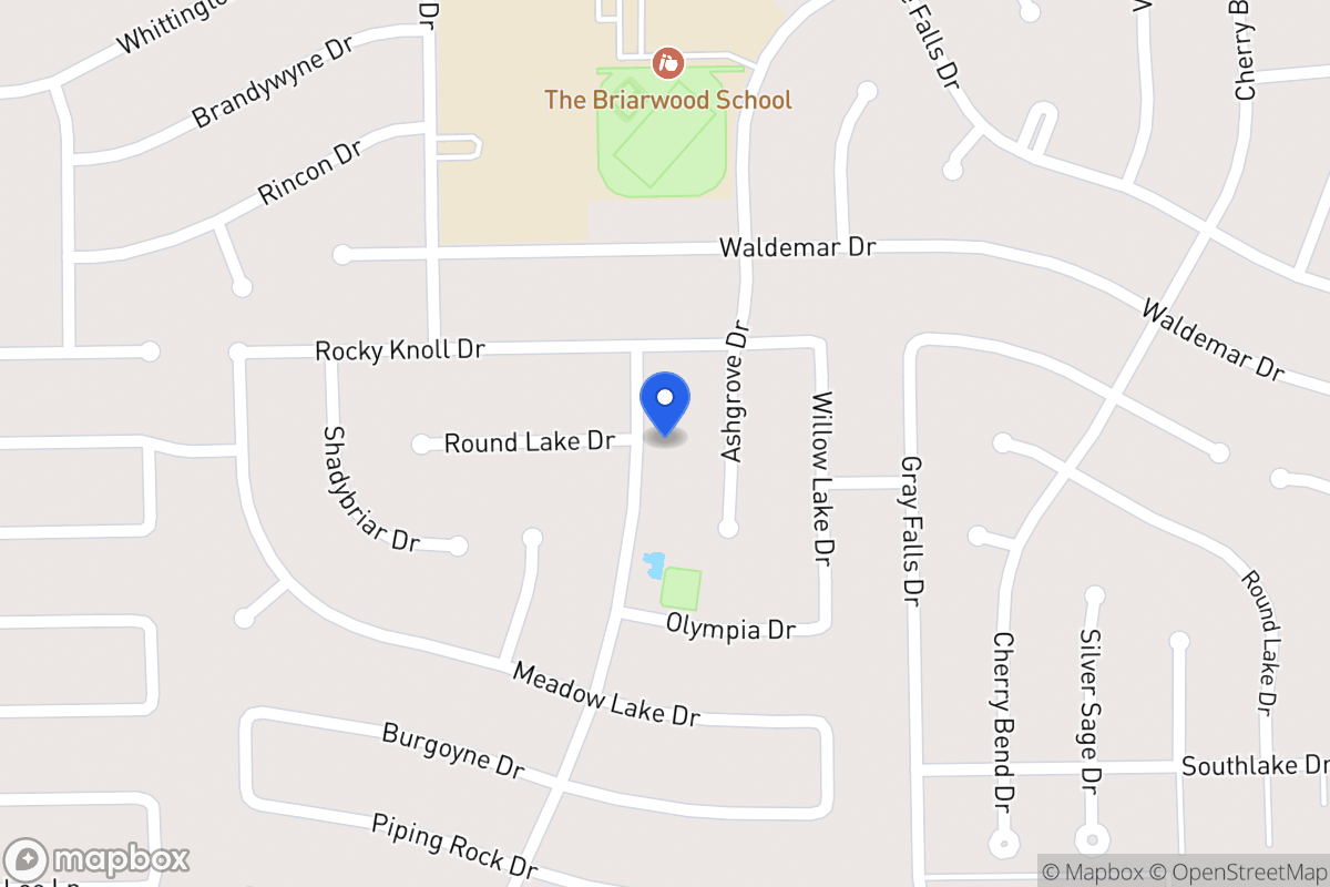 Map of 2015 Shadowbriar Dr, Houston