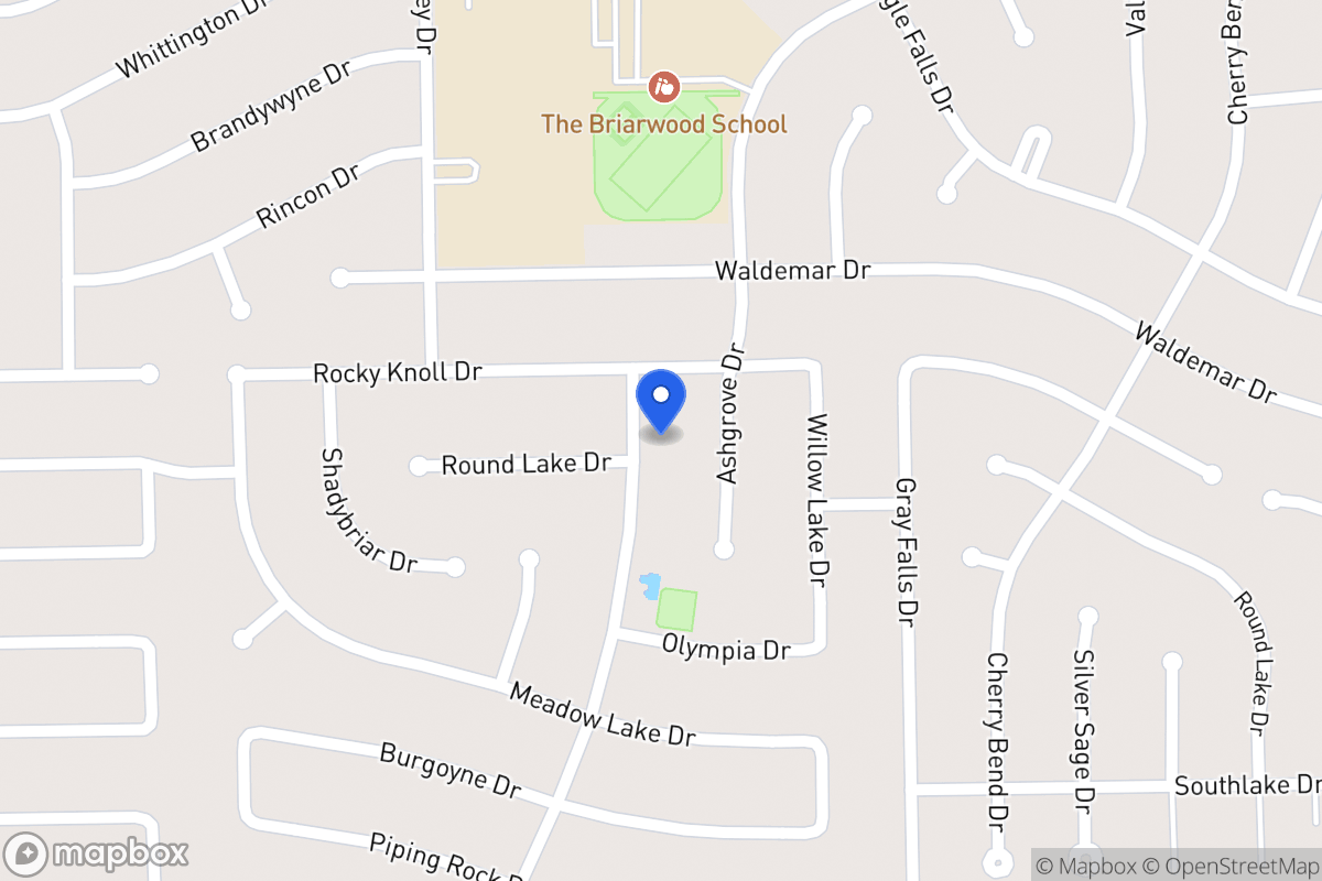 Map of 2011 Shadowbriar Dr, Houston