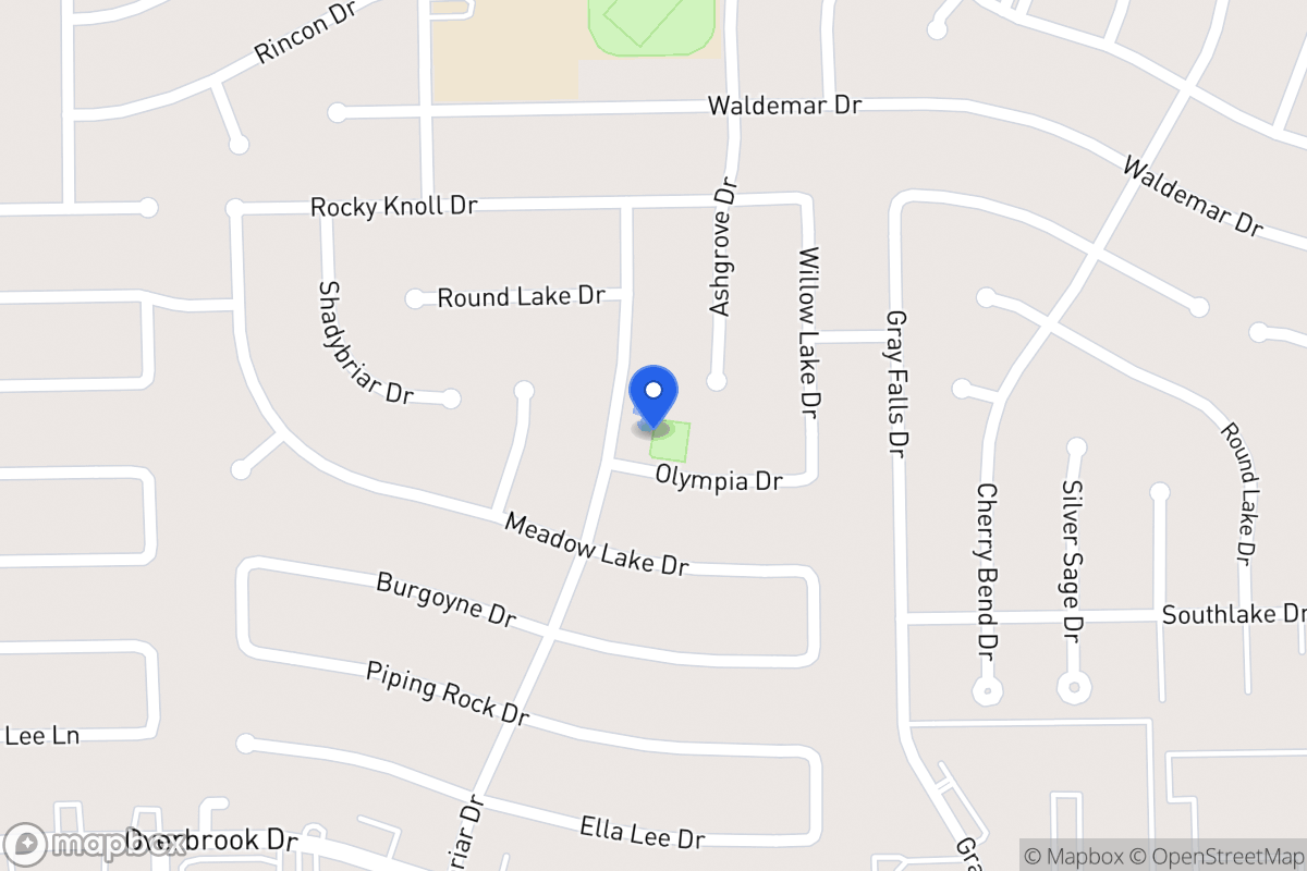 Map of 2119 Shadowbriar Dr, Houston