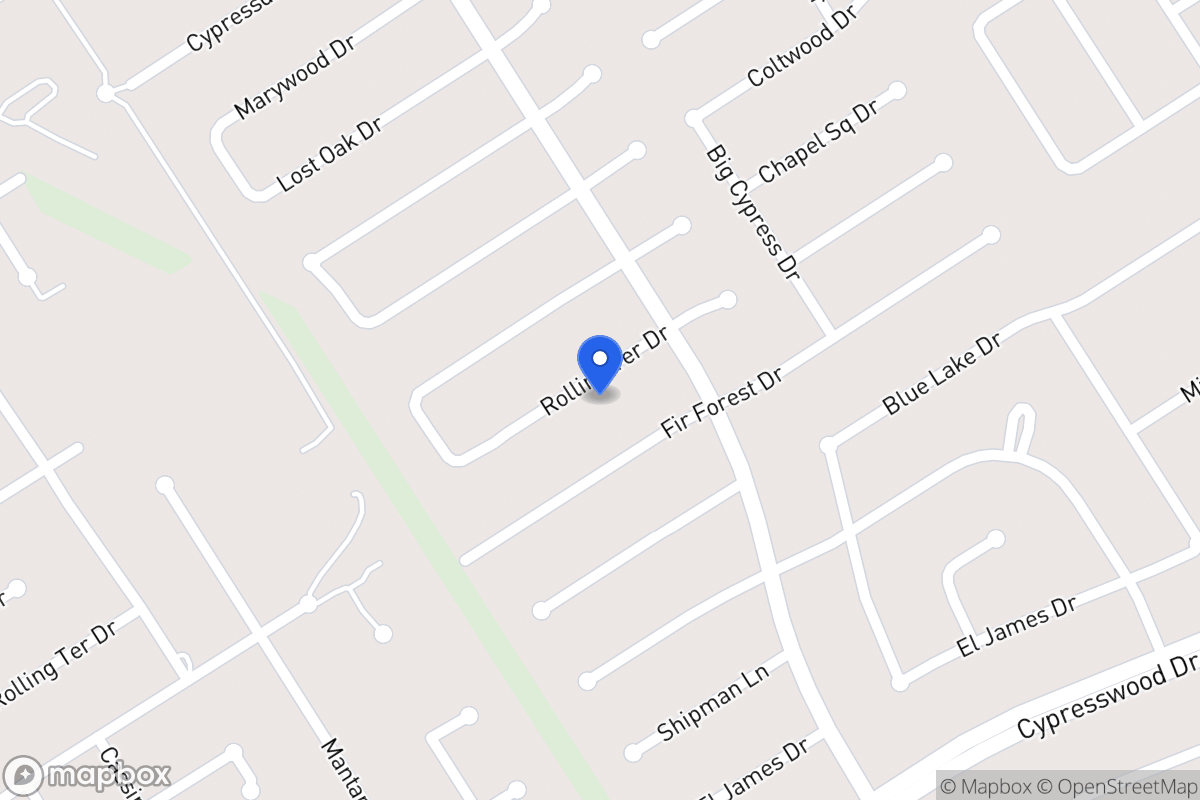 Map of 3615 Rolling Terrace Dr, Spring