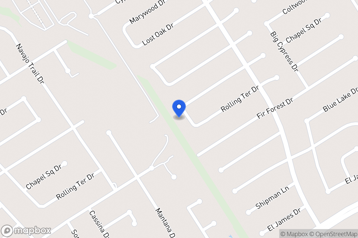 Map of 3658 Chapel Square Dr, Spring