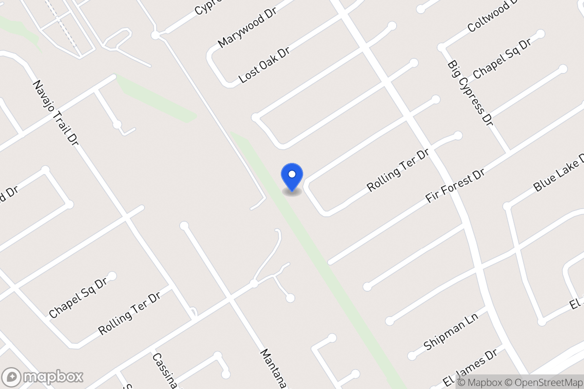Map of 3654 Chapel Square Dr, Spring