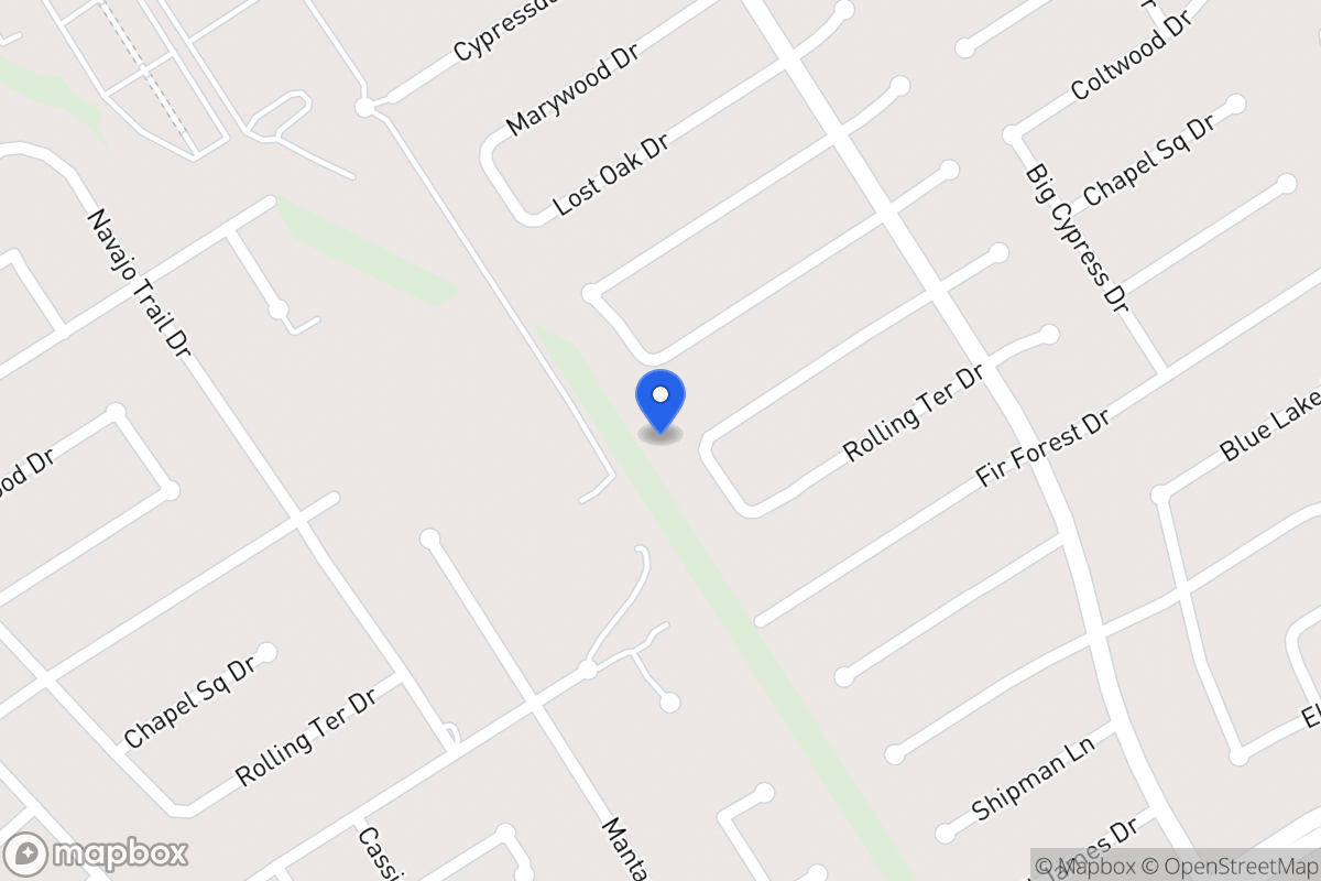 Map of 3650 Chapel Square Dr, Spring