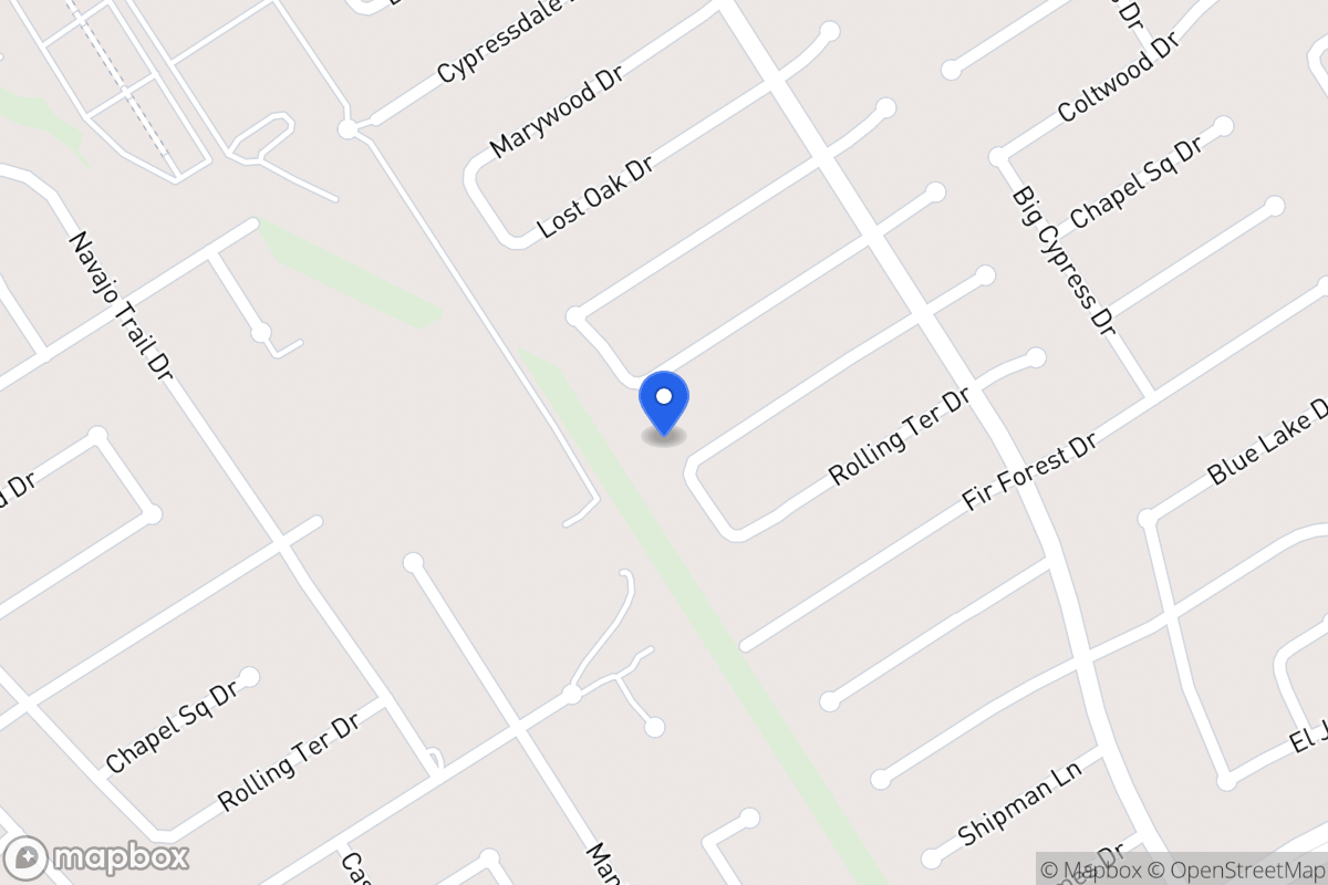 Map of 3646 Chapel Square Dr, Spring