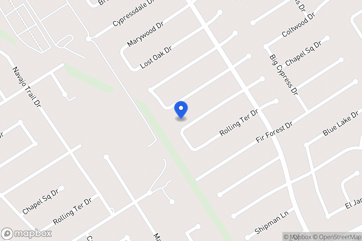 Map of 3642 Chapel Square Dr, Spring