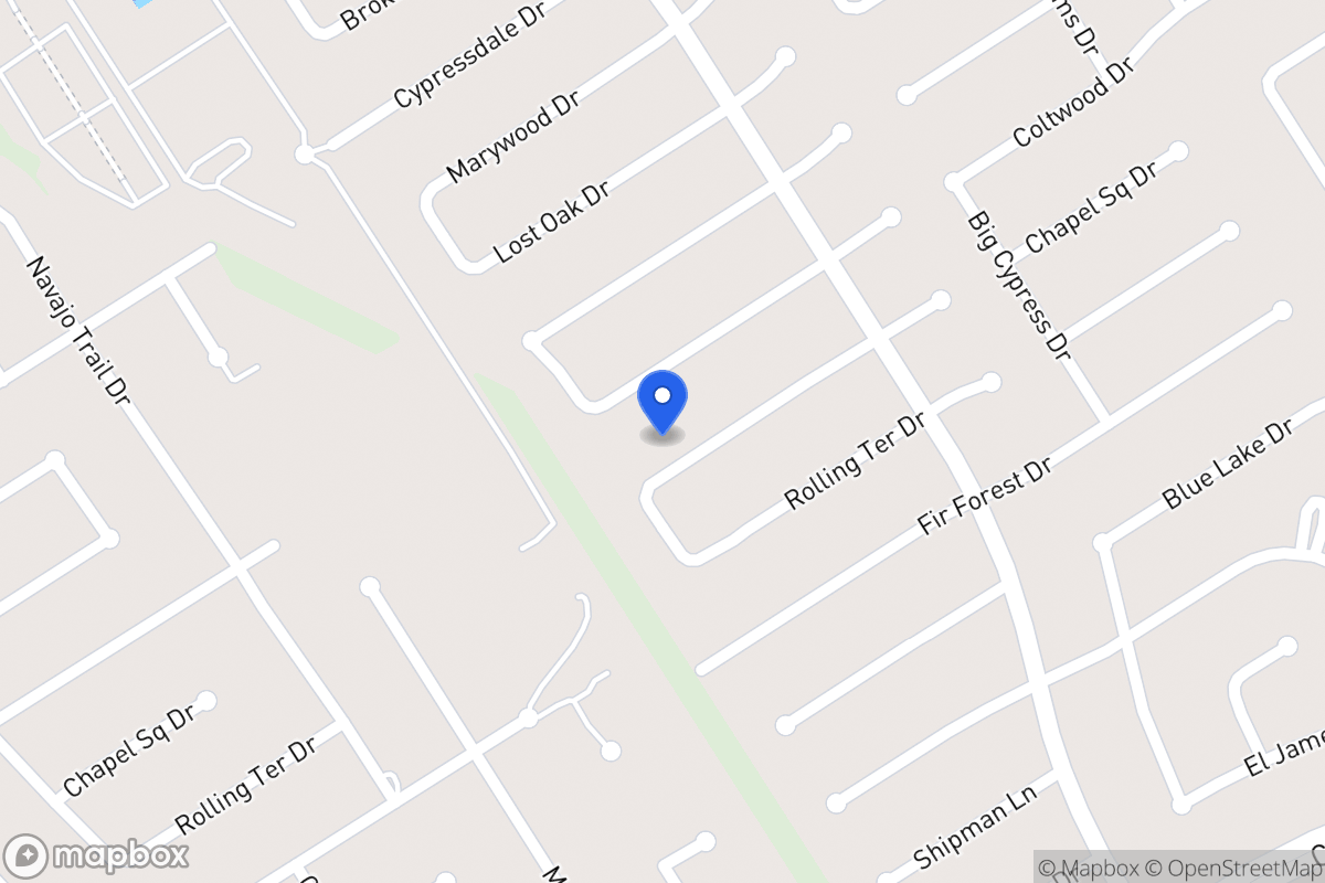 Map of 3638 Chapel Square Dr, Spring