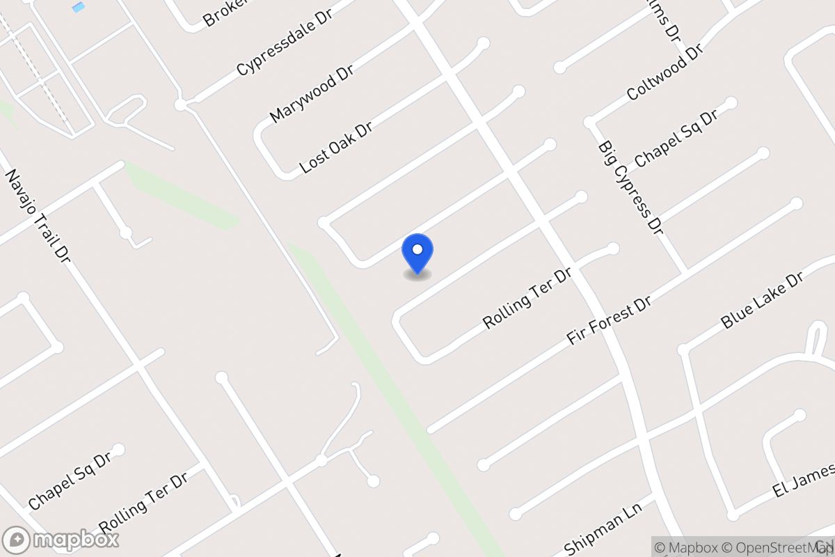 Map of 3634 Chapel Square Dr, Spring