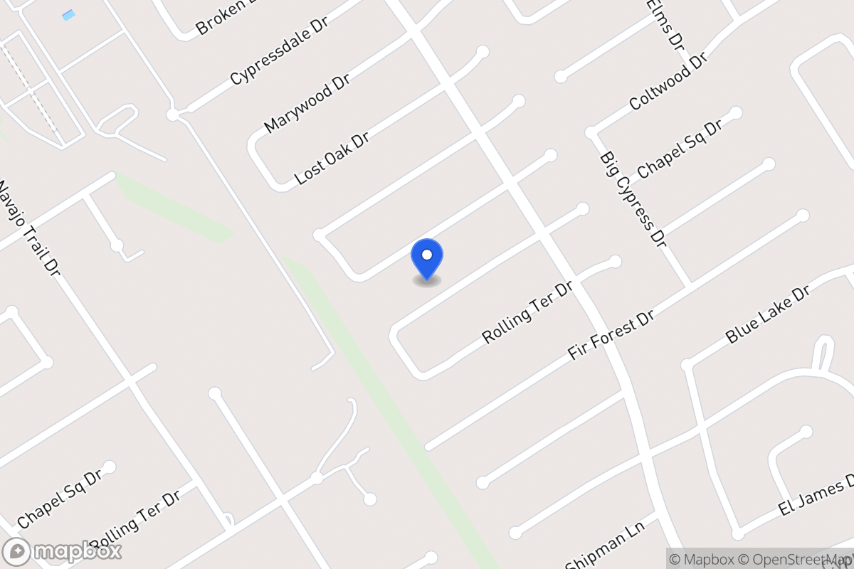 Map of 3630 Chapel Square Dr, Spring