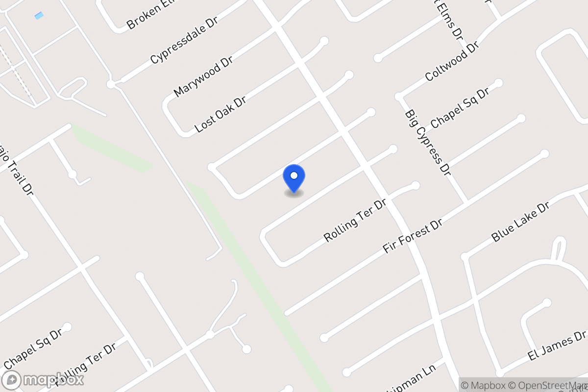 Map of 3626 Chapel Square Dr, Spring