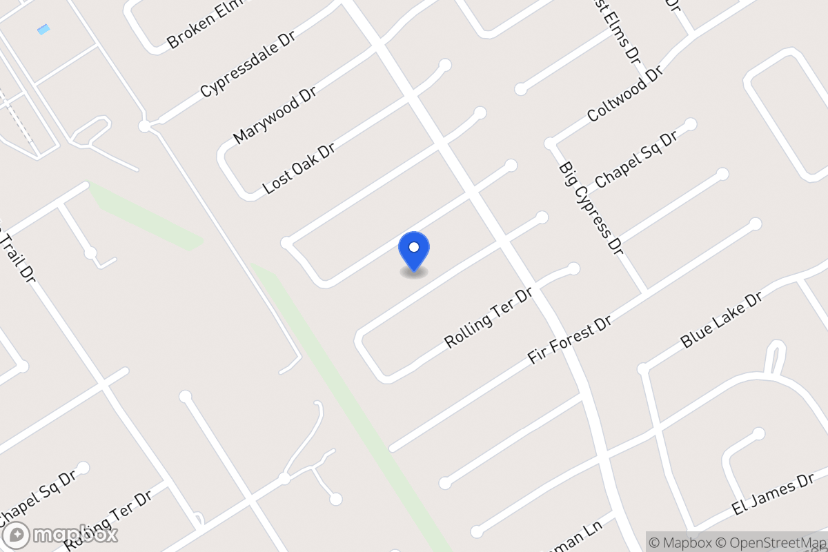 Map of 3622 Chapel Square Dr, Spring