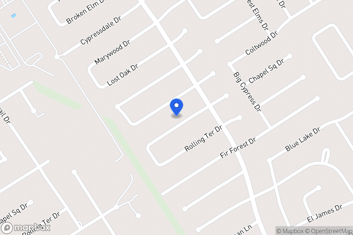 Map of 3618 Chapel Square Dr, Spring