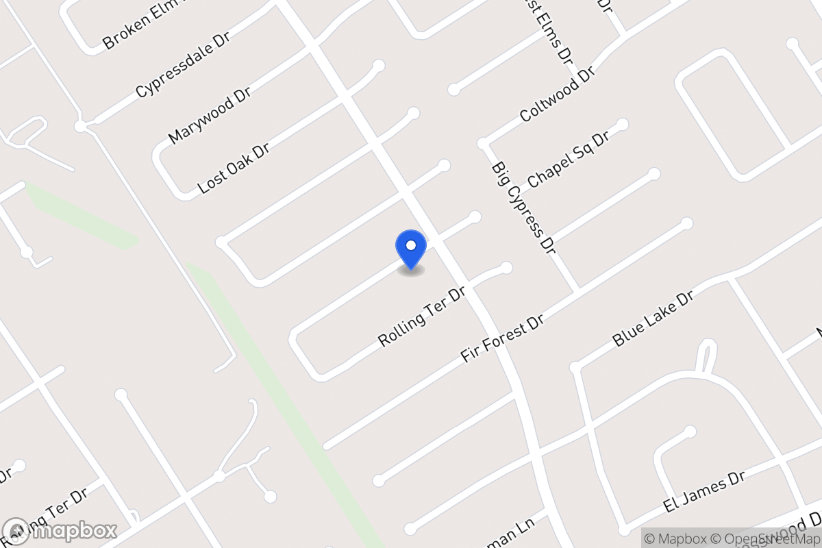 Map of 3607 Chapel Square Dr, Spring