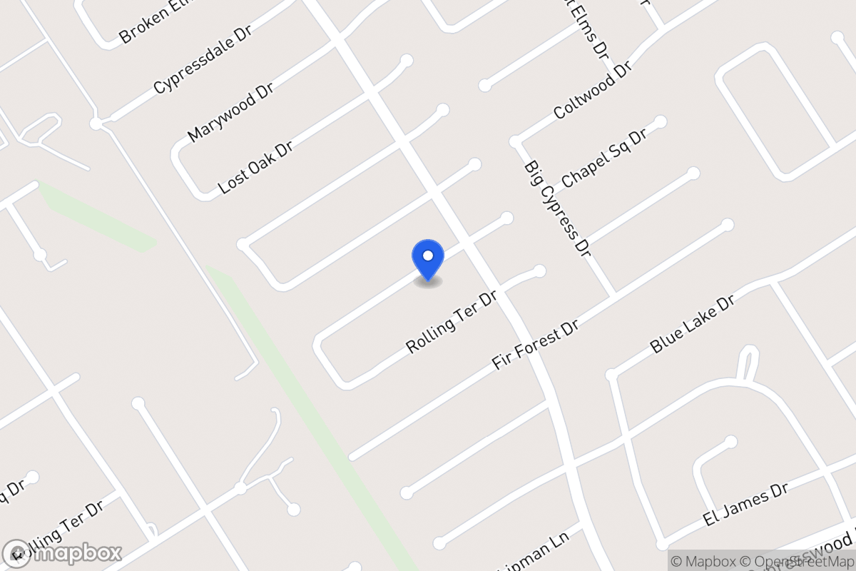 Map of 3611 Chapel Square Dr, Spring