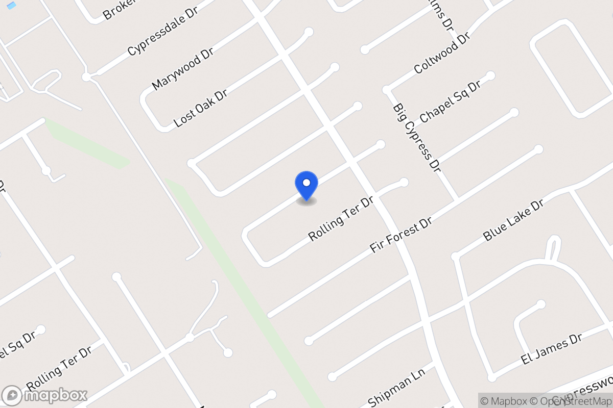 Map of 3619 Chapel Square Dr, Spring