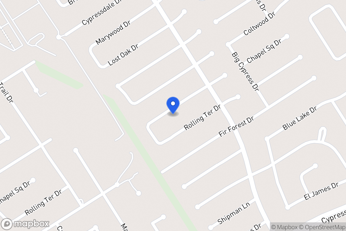 Map of 3627 Chapel Square Dr, Spring