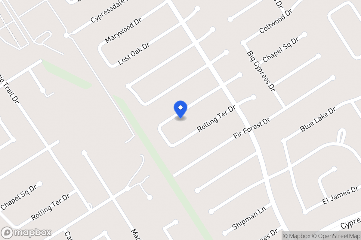Map of 3631 Chapel Square Dr, Spring