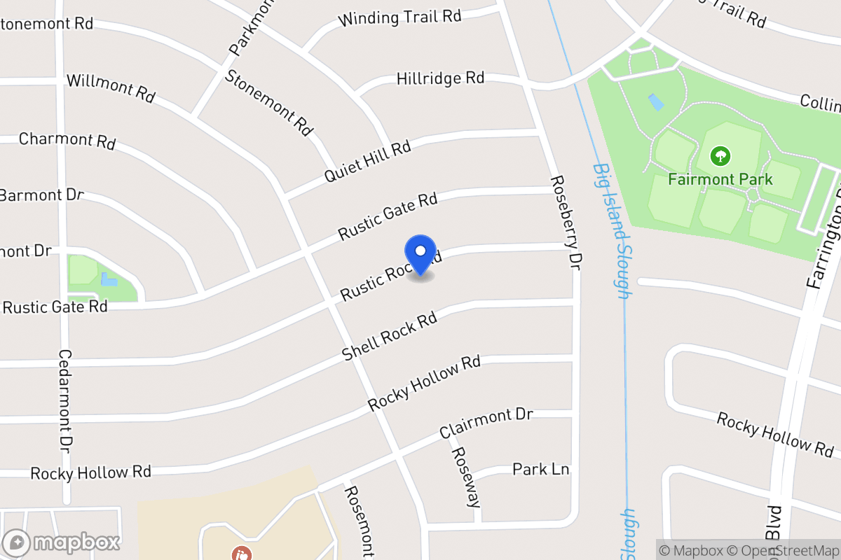 Map of 10026 Rustic Rock Rd, La Porte