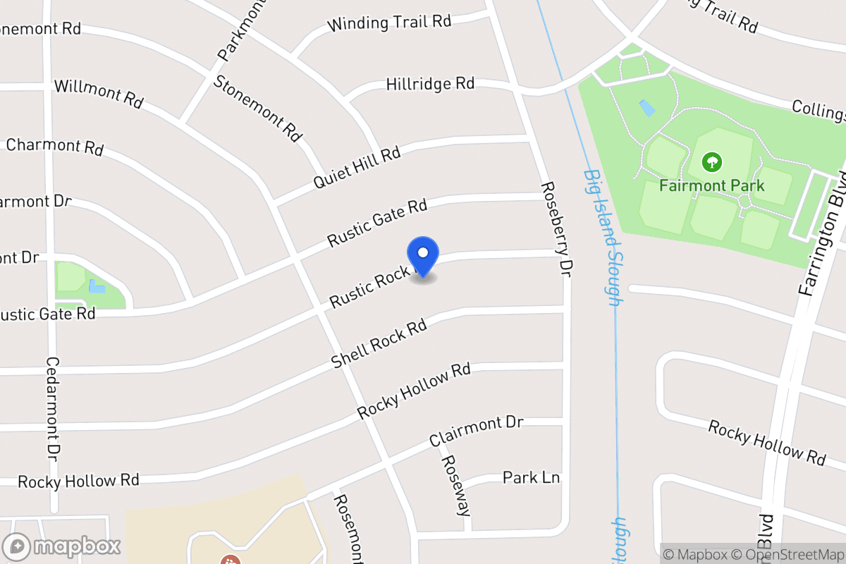 Map of 10030 Rustic Rock Rd, La Porte