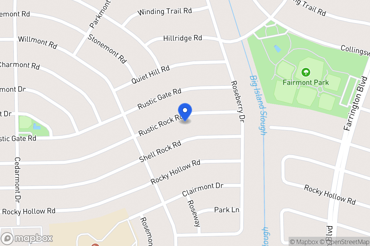 Map of 10034 Rustic Rock Rd, La Porte