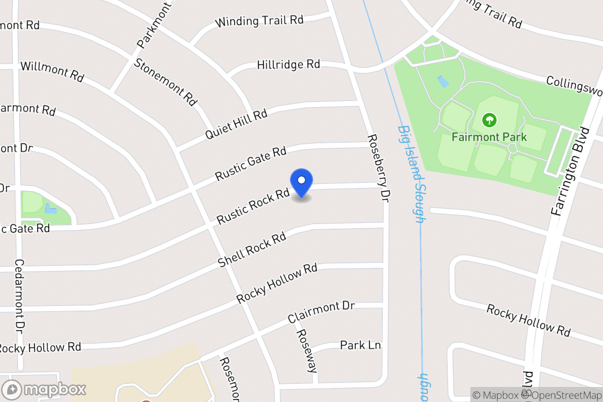 Map of 10102 Rustic Rock Rd, La Porte