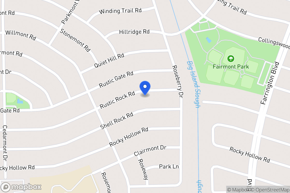 Map of 10106 Rustic Rock Rd, La Porte