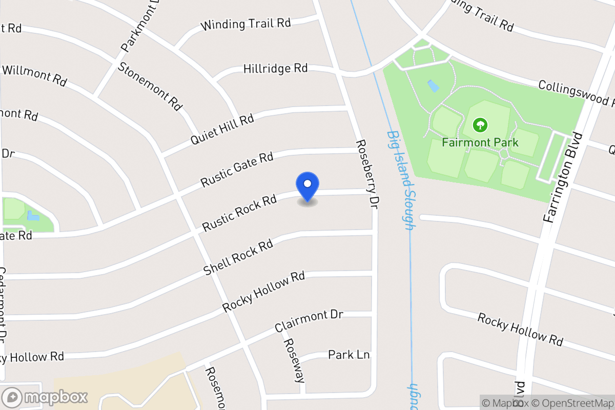 Map of 10110 Rustic Rock Rd, La Porte