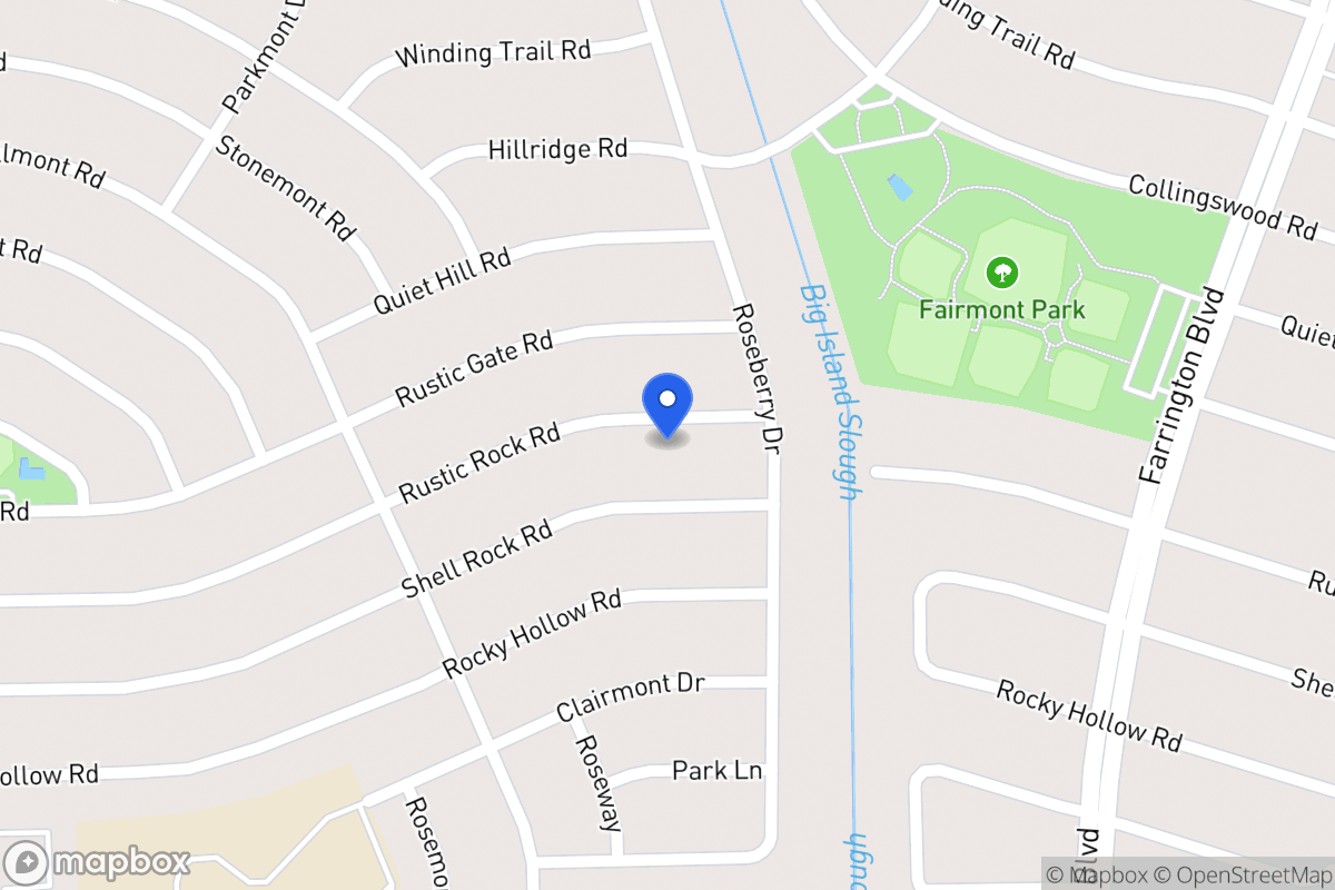 Map of 10118 Rustic Rock Rd, La Porte