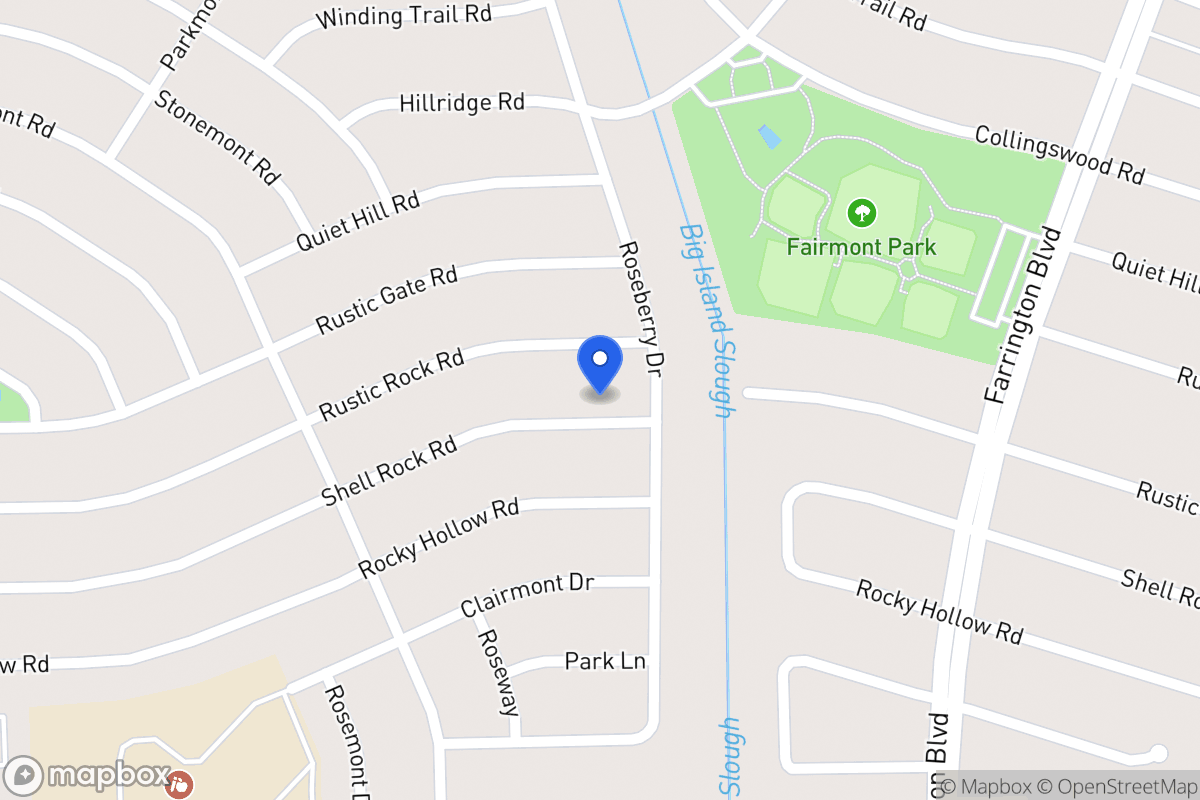 Map of 10127 Shell Rock Rd, La Porte