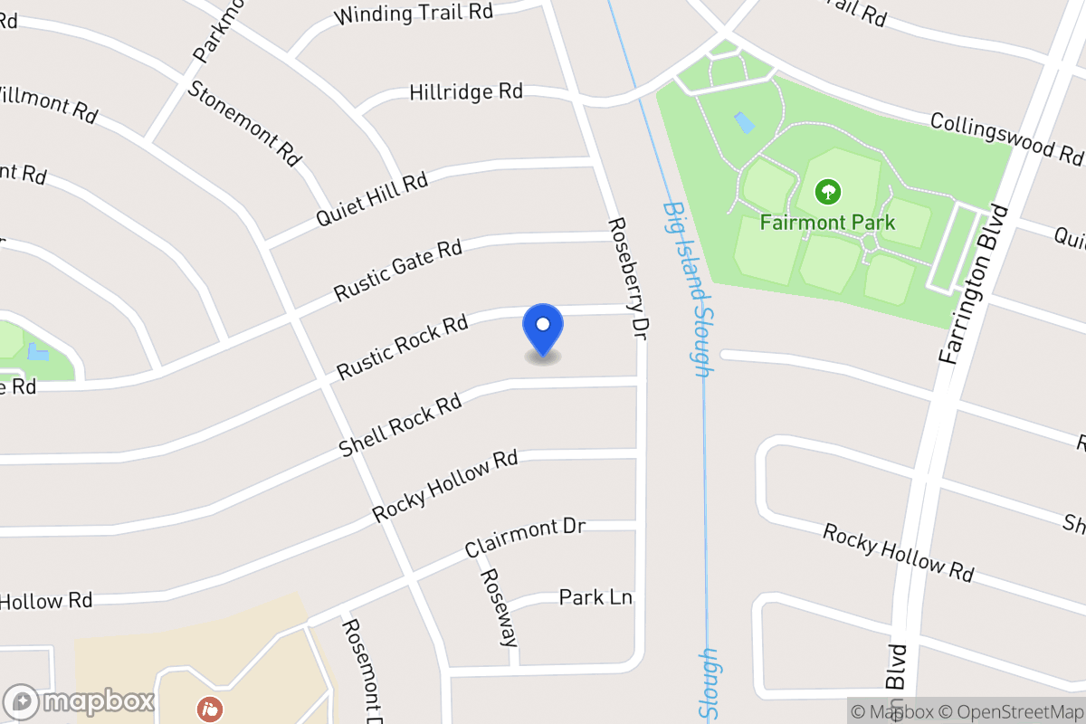 Map of 10115 Shell Rock Rd, La Porte