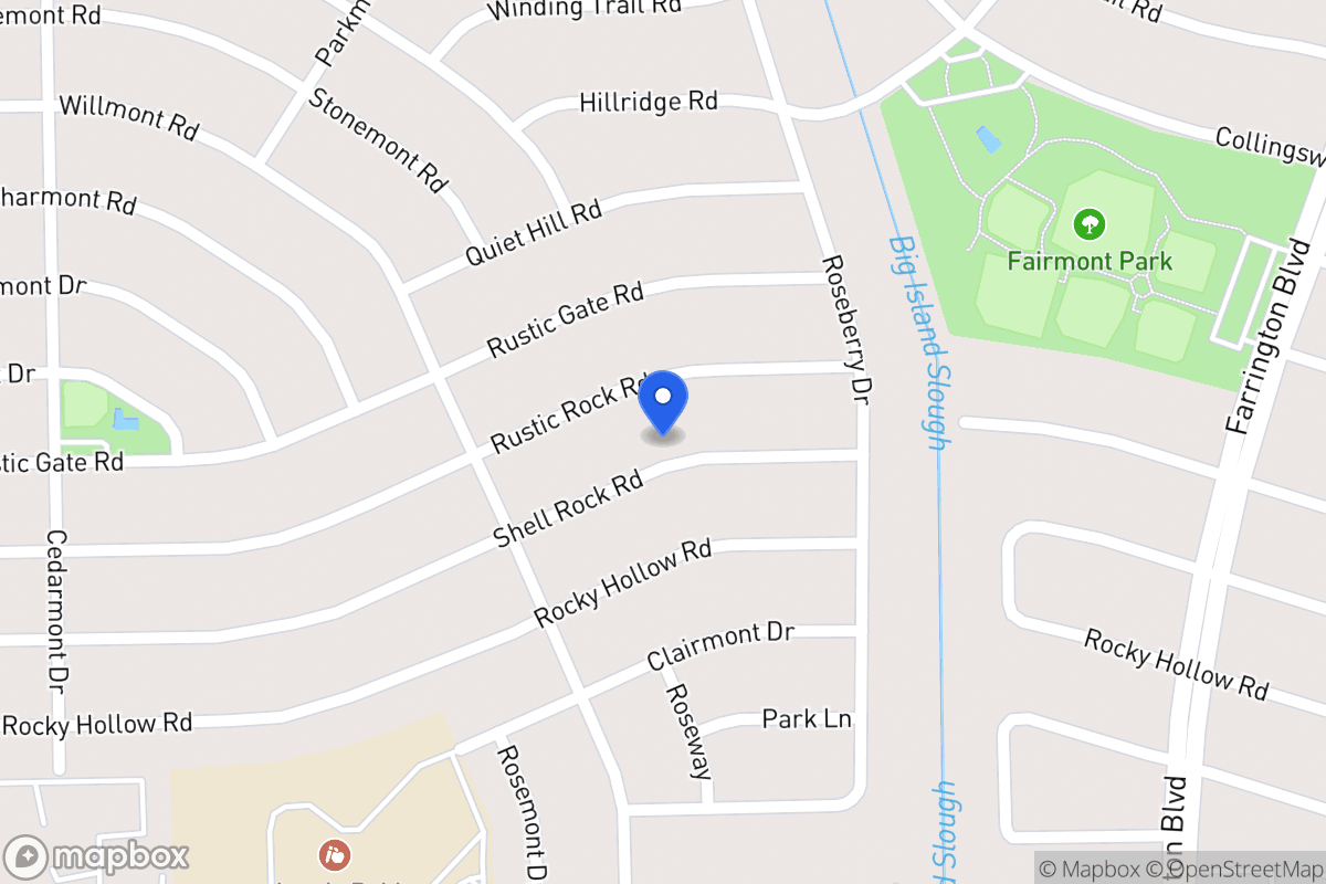Map of 10035 Shell Rock Rd, La Porte