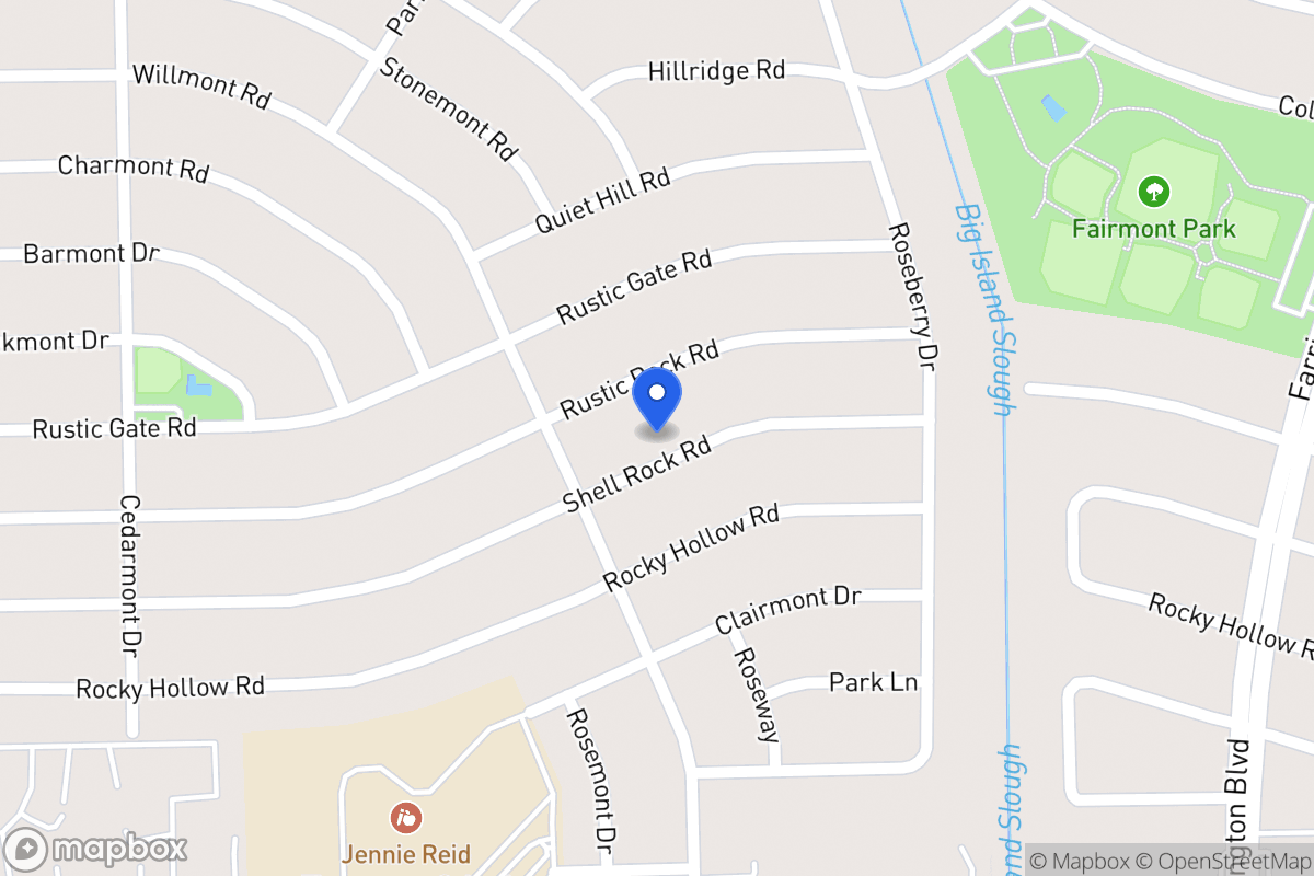 Map of 10019 Shell Rock Rd, La Porte