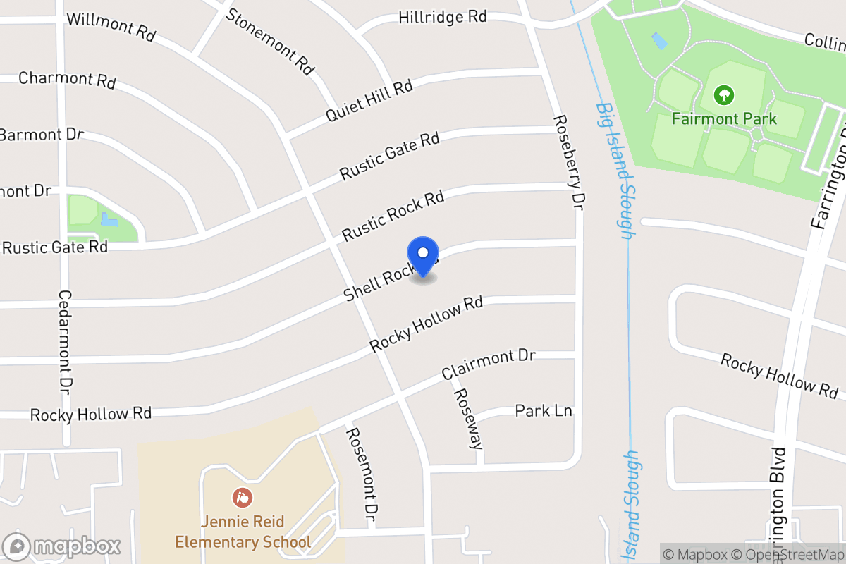 Map of 10018 Shell Rock Rd, La Porte