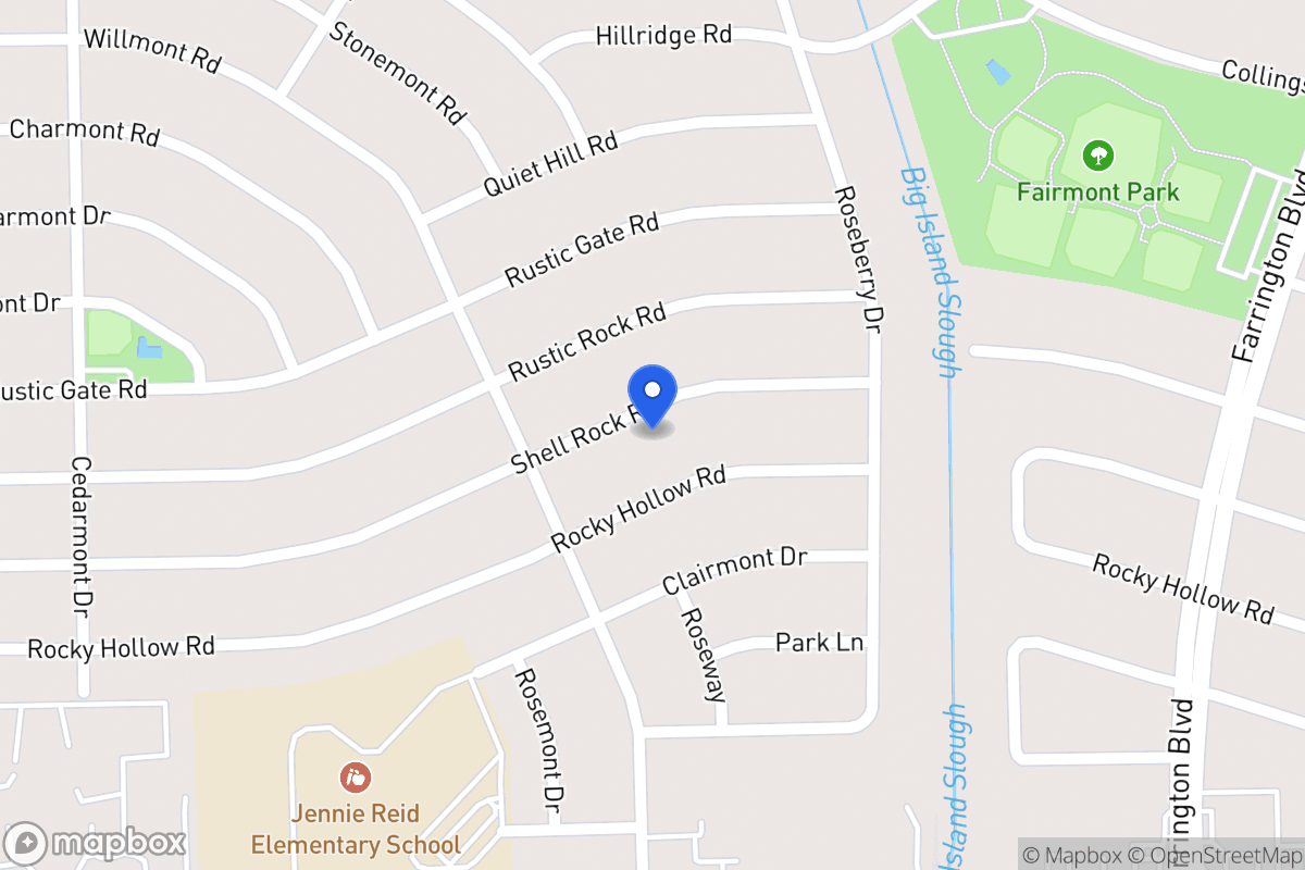 Map of 10022 Shell Rock Rd, La Porte