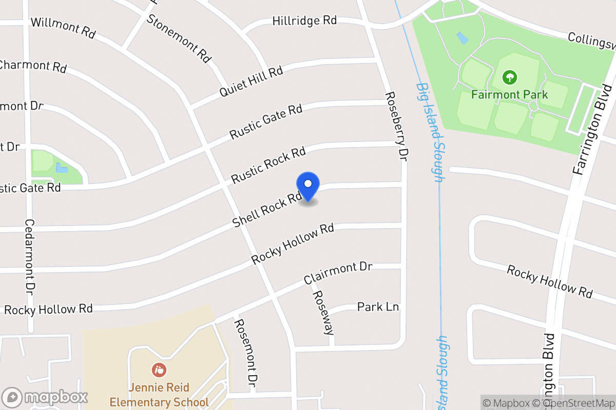 Map of 10026 Shell Rock Rd, La Porte