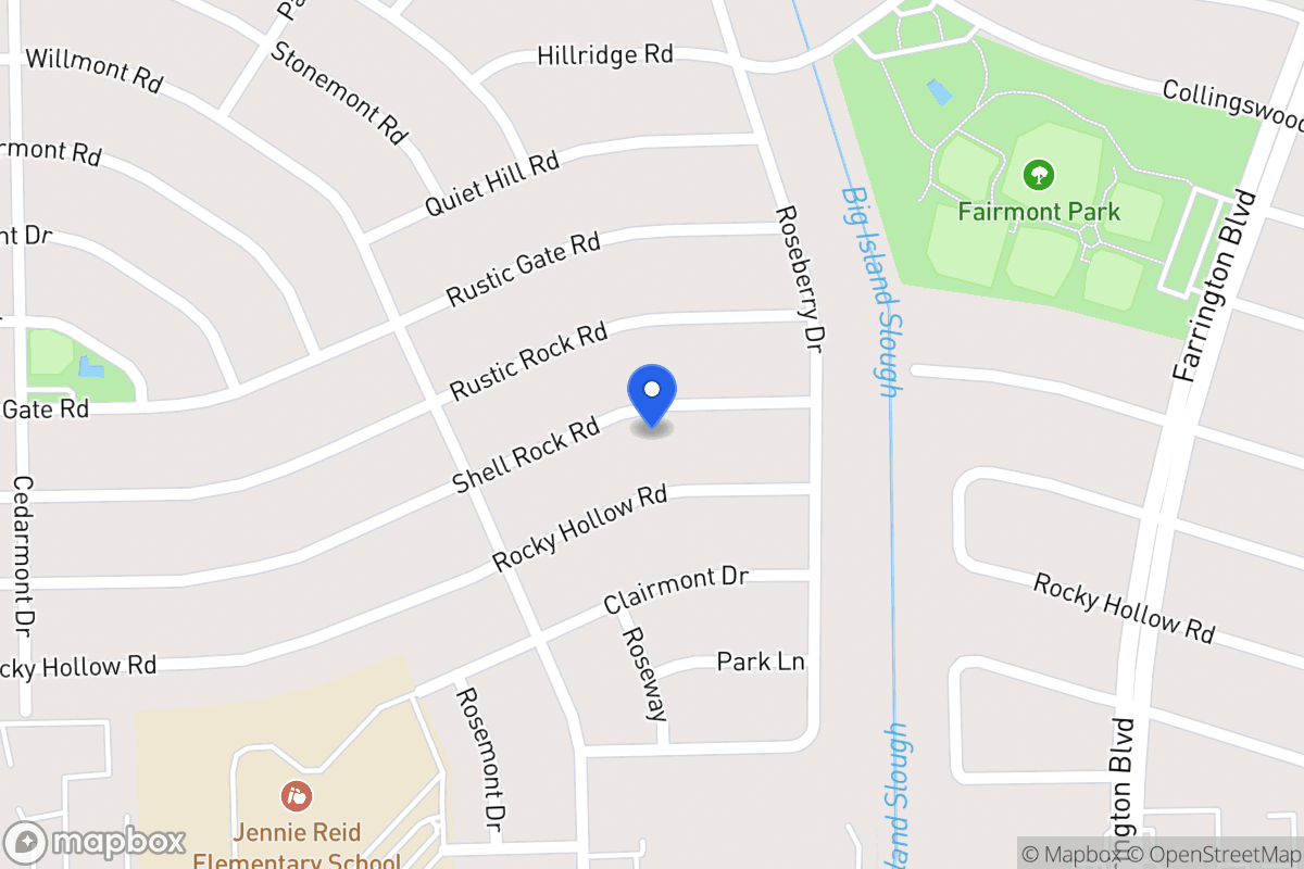 Map of 10102 Shell Rock Rd, La Porte