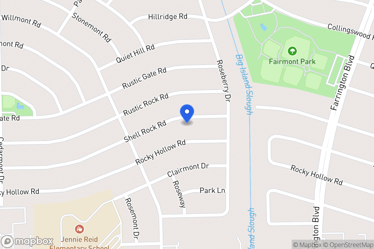 Map of 10106 Shell Rock Rd, La Porte