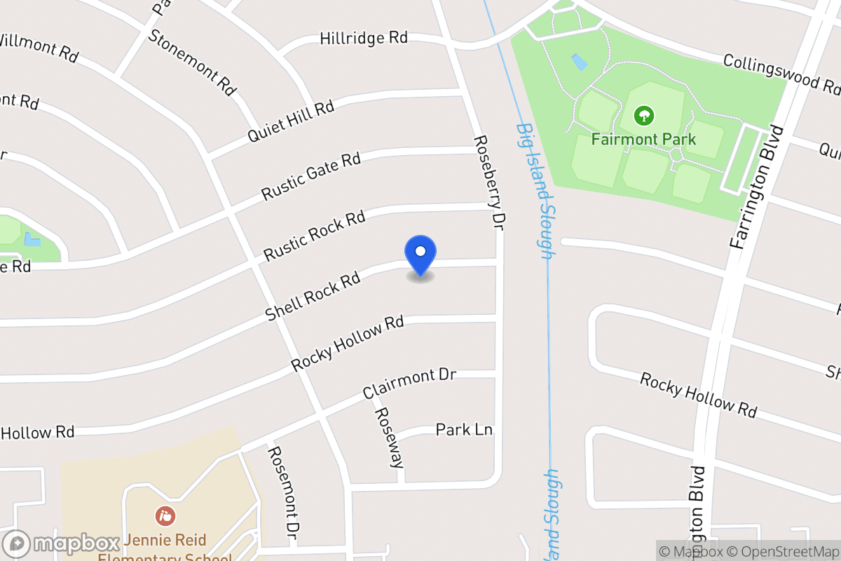 Map of 10110 Shell Rock Rd, La Porte
