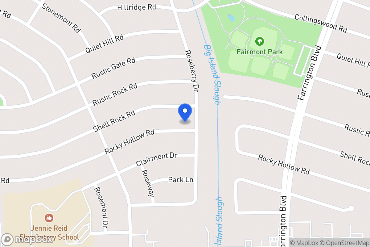 Map of 10127 Rocky Hollow Rd, La Porte