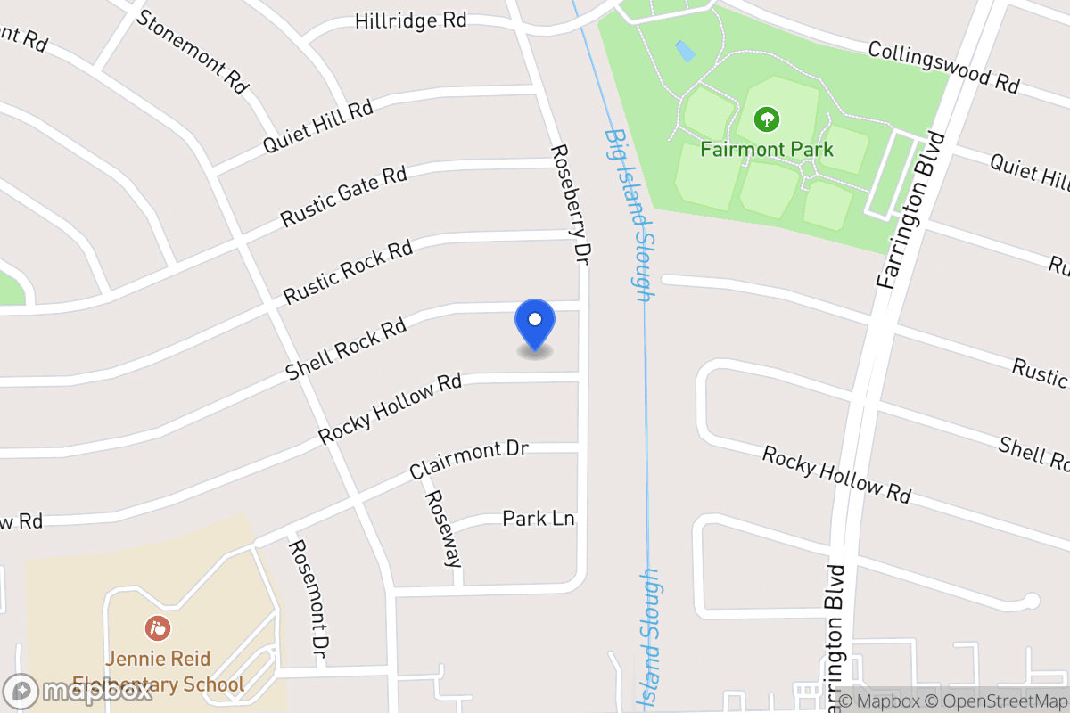 Map of 10123 Rocky Hollow Rd, La Porte