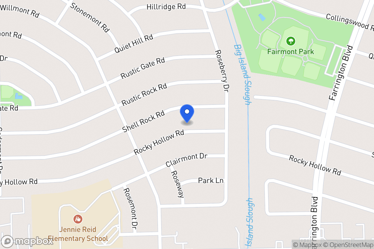 Map of 10107 Rocky Hollow Rd, La Porte