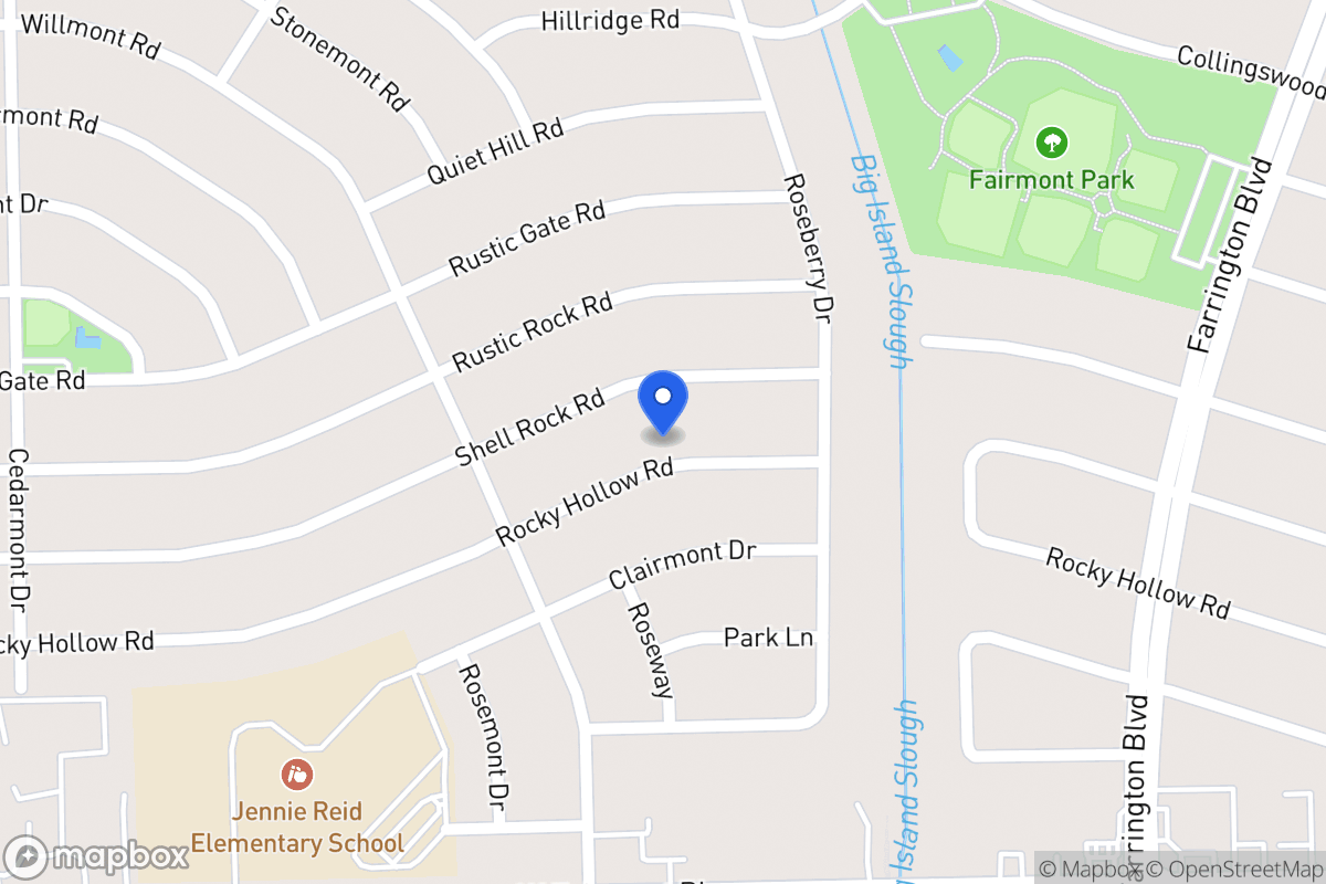 Map of 10103 Rocky Hollow Rd, La Porte