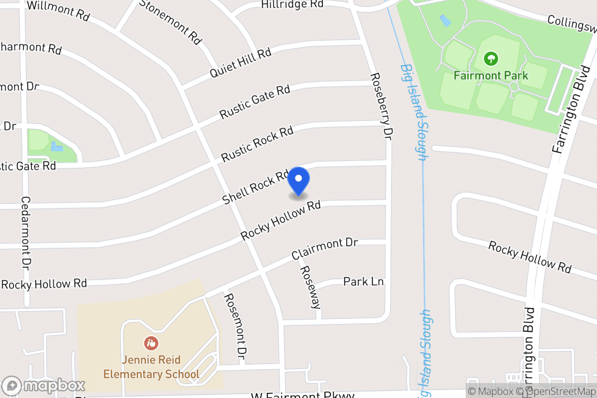 Map of 10027 Rocky Hollow Rd, La Porte
