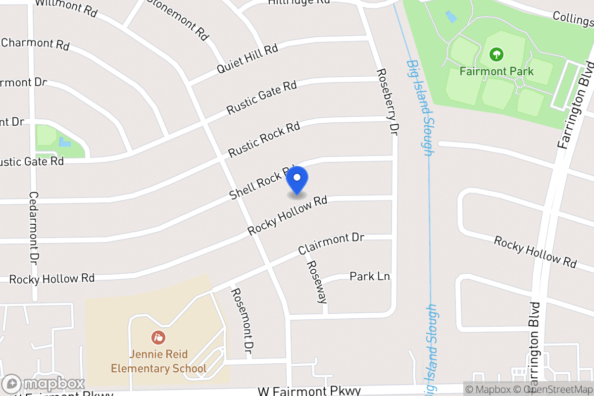 Map of 10023 Rocky Hollow Rd, La Porte