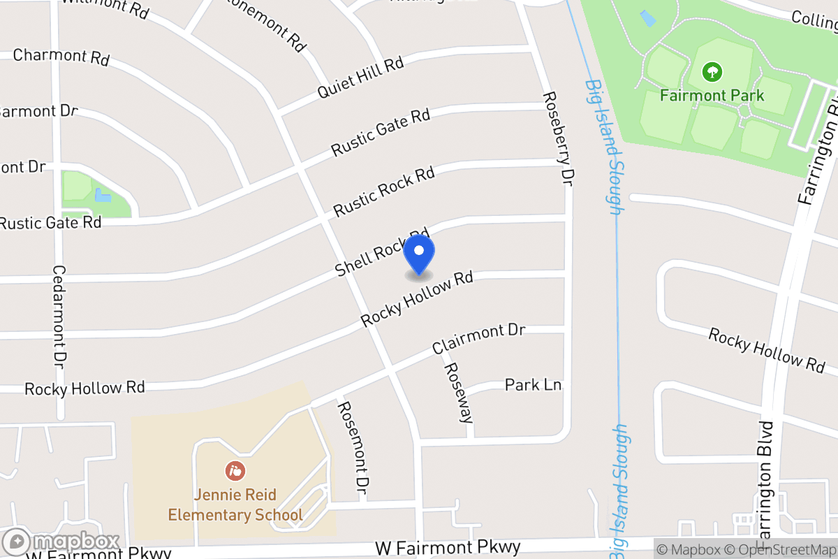 Map of 10019 Rocky Hollow Rd, La Porte