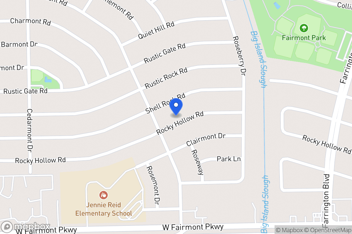 Map of 10015 Rocky Hollow Rd, La Porte