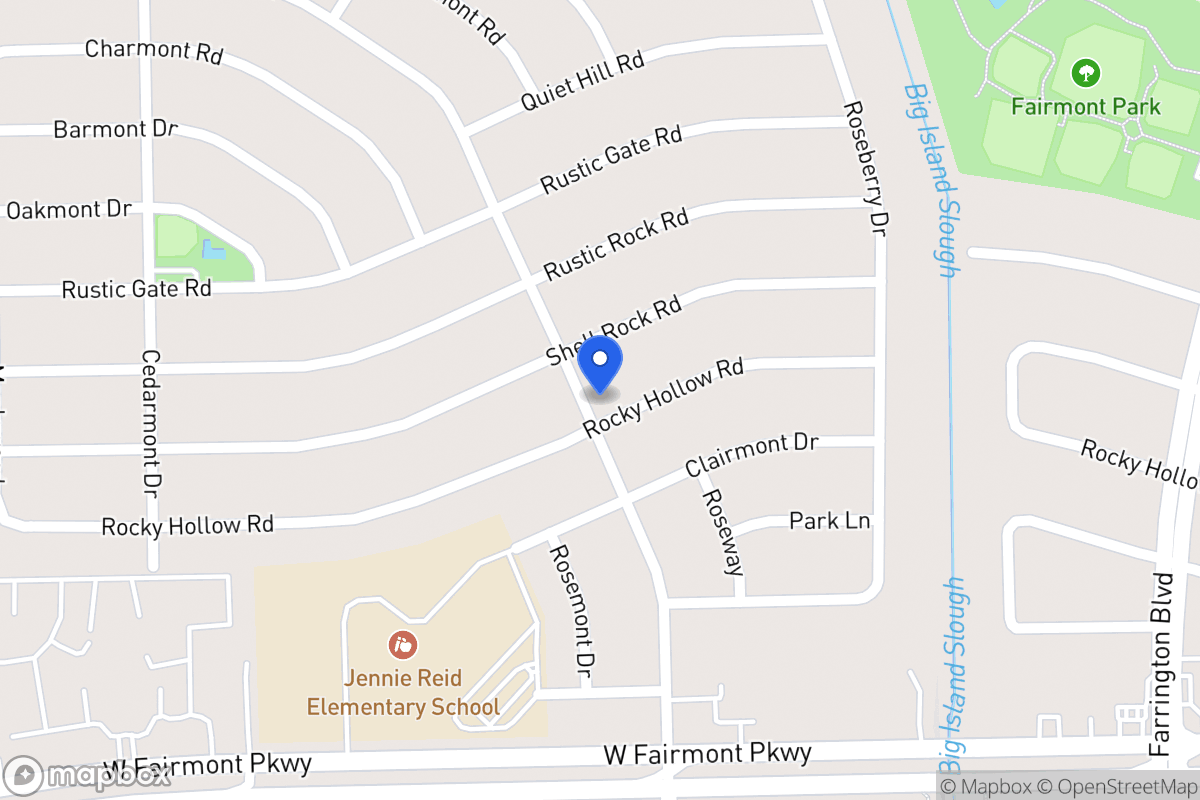 Map of 10003 Rocky Hollow Rd, La Porte