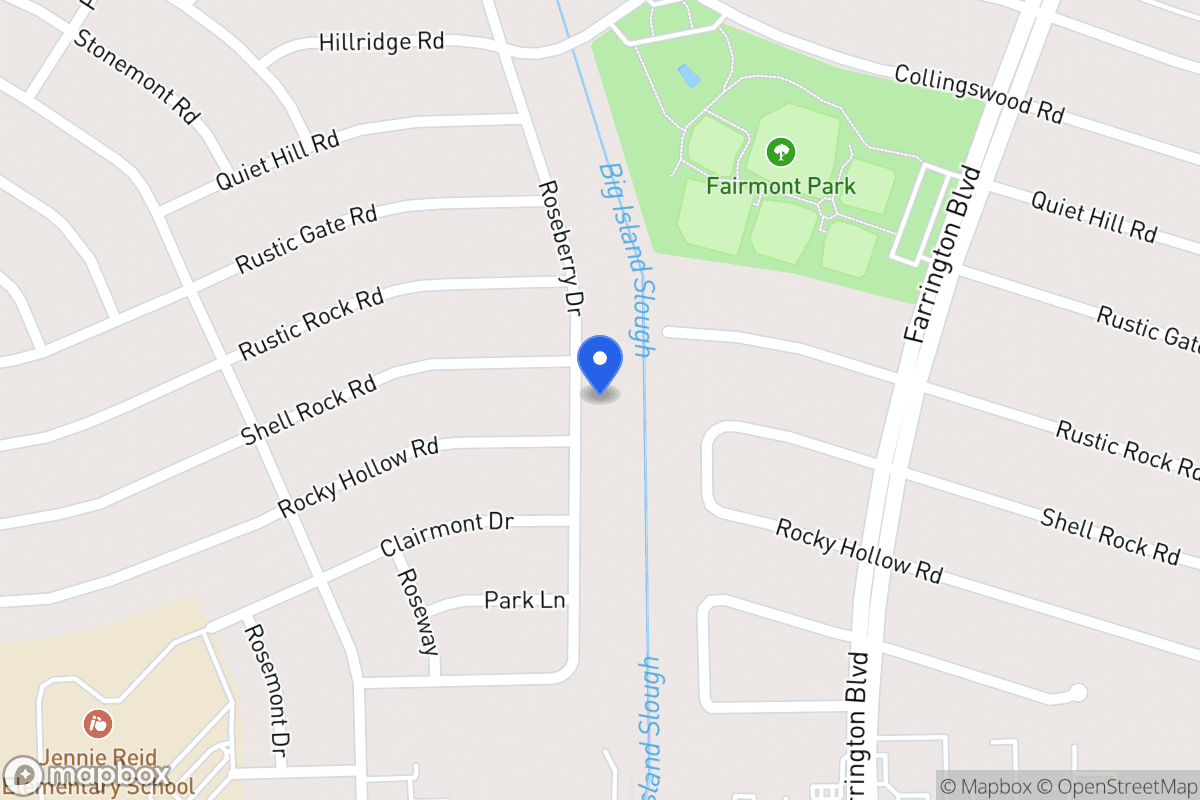 Map of 3711 Roseberry Dr, La Porte